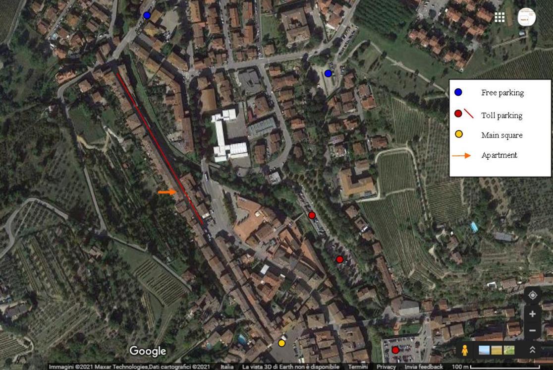 Le Petit Apartman Greve in Chianti Kültér fotó