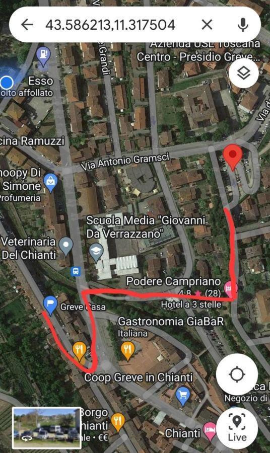Le Petit Apartman Greve in Chianti Kültér fotó